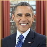 A collage of photos of President Theodore Roosevelt, President Franklin Delano Roosevelt, President Bill Clinton and President Barack Obama