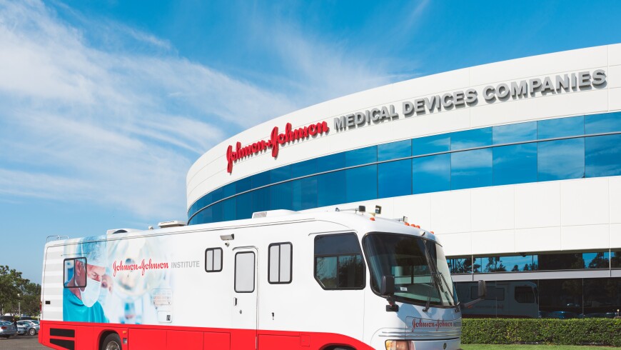 touring the johnson johnson institute medical training facility in